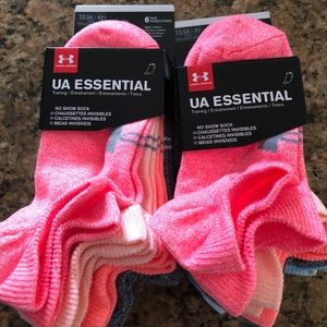 New 2pack Under Armour no Show Socks